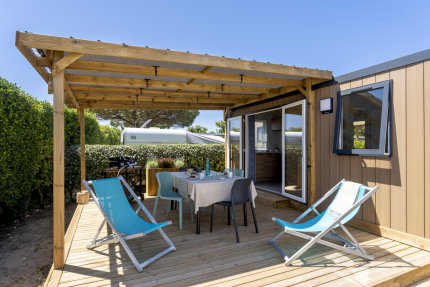 Mobile home PREMIUM - 1 bedroom - Les Dunes - Romanée