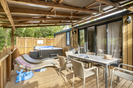 NIEUW- Stacaravan Ciela Exception SPA  -3 slaapkamers waaronder een master suite - Le Pommier