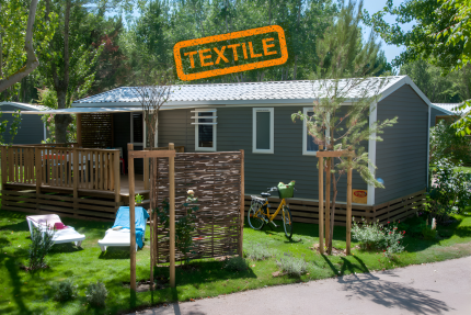 Cottage PATIO - Discovering naturism - 7 pers. 3 bdrm 33m² - Air Con - Le Sérignan Nature