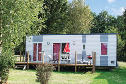Mobil-home PREMIUM - 3 chambres - Au Bocage du Lac