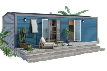 Mobil-home Premium 6 personnes 3 chambres 33m² - Le Nid d'Eté