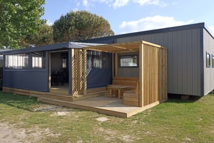 Mobile-home Méditerranée CONFORT Airconditioning - 2 slaapkamers 1/4 pers. - L'Océano d'Or