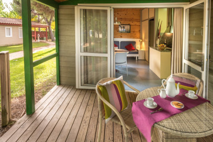 Bungalow STEL-6 Airconditioning + Auto - Stel Roda de Barà