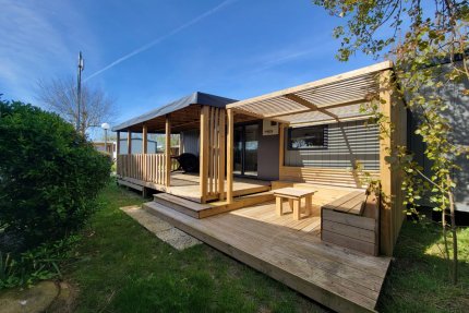 Mobile-home Méditerranée CONFORT Airconditioning - 2 slaapkamers 1/4 pers. - Les Iles