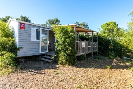 Mobil Home Pyrénées 3 Pièces 4/6 Personnes Climatisé + TV - Argelès Vacances