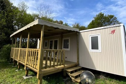 Mobil Home Premium+ 3 Pièces 4 Personnes Climatisé + TV - La Clairière