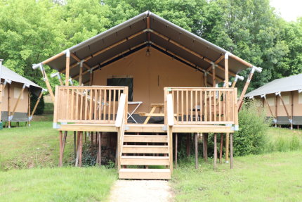Safari tent Belle vue - RCN Le Moulin de la Pique