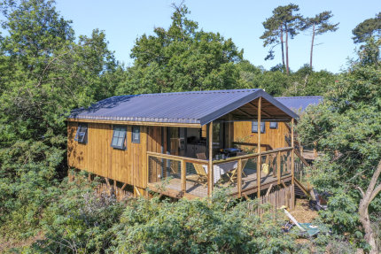 Holzhütte Résinier PREMIUM 2 zimmer 1 Badezimmer - Klimaanlage - Maguide