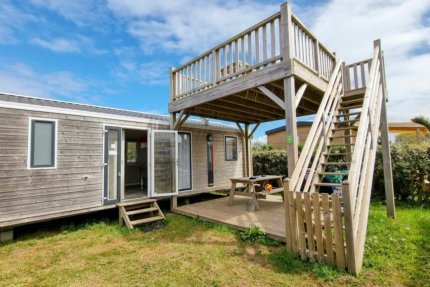 Cottage LUXE 3 bedrooms + PANORAMIC terrace with sea view - La Plage de Tréguer