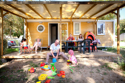 Mobil-home Famille 6 personnes - Le Petit Rocher