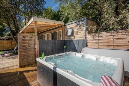 Casa mobile Ciela Exception SPA- 2 camere - barbecue - Le Colporteur