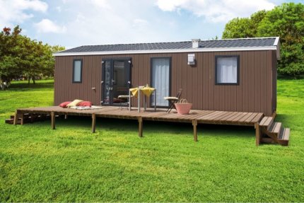 Mobil-home Confort+ 6 personnes 3 chambres 2 sdb - L'Orée du Bois
