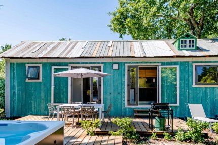 Cabane Pêcheur 6p 3Bdrm 2Bthrms Premium - SPA - Domaine Les Oréades