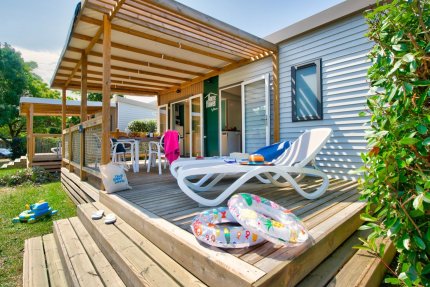 Homeflower Premium 35m² 3 kamers + AIR CONDITIONING + halfoverdekt terras + TV + lakens + doeken - L'Ile d'Offard