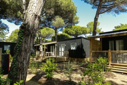 Mobilhome Premium 30m² (2 habitaciones) + terraza + LV +TV - Tamarins Plage