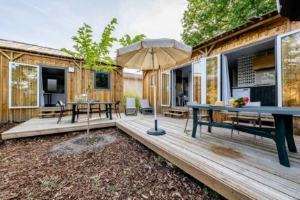 Cabane Twin 10 p 5 Ch 3 Sdb **** - Domaine Les Carrelets de Soulac