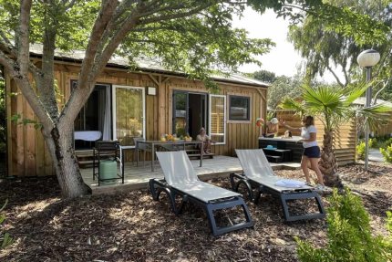Cabane 4p 2 Ch 2 Sdb Premium - SPA - Domaine Les Carrelets de Soulac