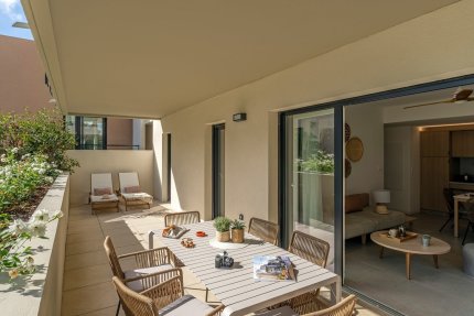 Appartement Magnolia (PMR) - 3 chambres - 70m² - - Résidence Douce Quiétude