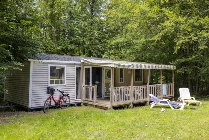 Stacaravan 'Premium' - 40m² - 2 slaapkamers - 2 badkamers - Parc de Fierbois