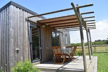 Cottage Premium 28m² - 2 kamers + Overdekt terras + LV + TV + Met lakens + Baddoek - Le Petit Paris