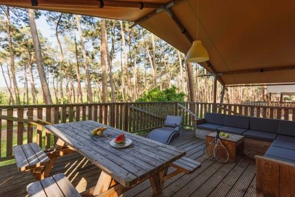 Tente Lodge Nature 7p 3ch **** - Eurosol