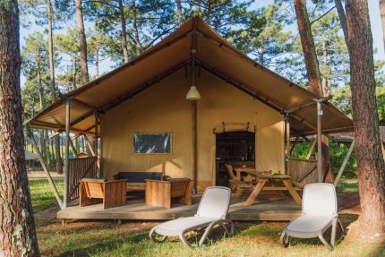 Tente Lodge Nature Mezz. 6p 2ch **** - Eurosol