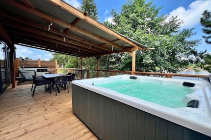 Cottage 6p 3ch 2sdb Premium clim spa - Domaine des Bans