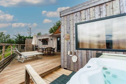 Cottage 5p 2ch 2sdb Premium clim spa - Les Bois du Chatelas