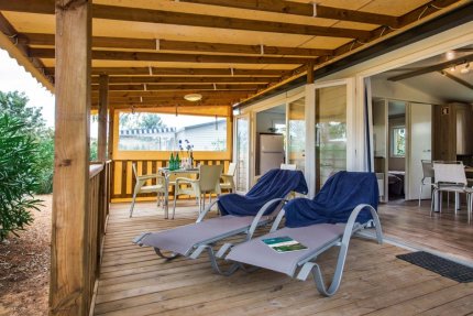 Cottage Samoa 5 pers. 2 ch. **** climatisé - Turiscampo