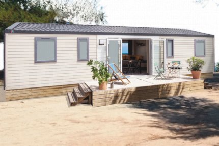 Mobil-home Confort+ 8 personnes 4 chambres 2sdb - L'Orée du Bois