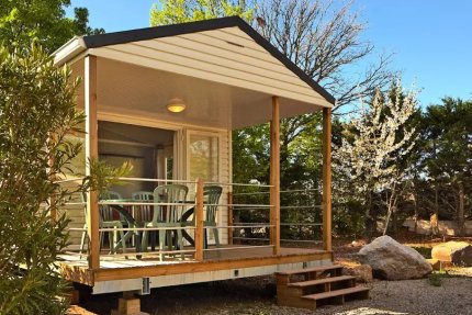 Mobil Home Confort Plus 4 Pièces 6 Personnes Climatisé + TV - Les Rivières