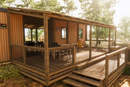 Cottage 4 p 2 ka 2 bdk PREMIUM - Les Sirènes