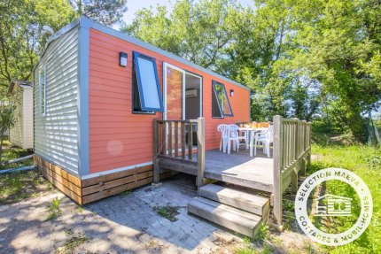 Mobil Home Confort 3 Pièces 4 Personnes Climatisé + TV - Taxo les Pins