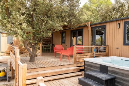 Cottage Luberon 6p 3ch 2sdb Premium climatisé spa - Luberon Parc