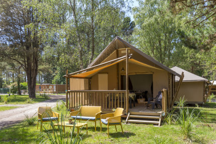 Tienda Lodge 4 p 2 Hab 1 Ba *** - Parc Sainte Brigitte