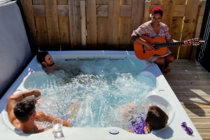 Mobile home luxe 3 ch 6 personnes - Oc&#233;an Vacances