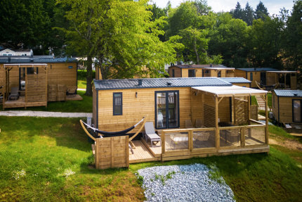 Stacaravan Sunelia Luxe 33m² 3 slaapkamers - airconditioning - Le Séquoia