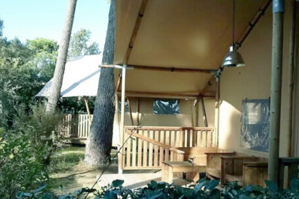 Lodge PREMIUM BAHAMAS 6 personnes MEZZANINE - Les Pins d&#39;Ol&#233;ron