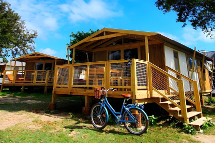 Sweetflower sur pilotis Premium 43m² (2 chambres) dont terrasse 11m² + TV + draps et serviettes - Les Paludiers