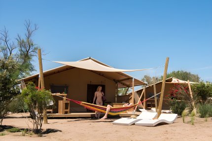 NATURE TENT - 2 bedrooms 25m² - Le Sérignan Nature