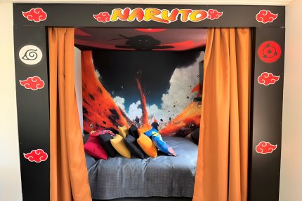 Cabane Cinéma Naruto 2bdrms 4pers - La Clape Village