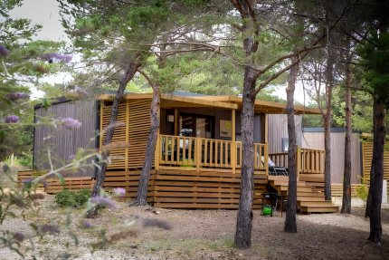 Mobilheim Ciela Prestige-3 Schlafzimmer, davon 1 Master-Suite - Bettwäsche und Handtücher inklusive - La Farigoulette