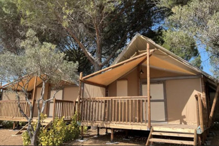 Tente Lodge Safari - 26m²- Glamping - International d'Aups