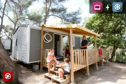 Monaco Klimaanlage und TV - L'Artaudois