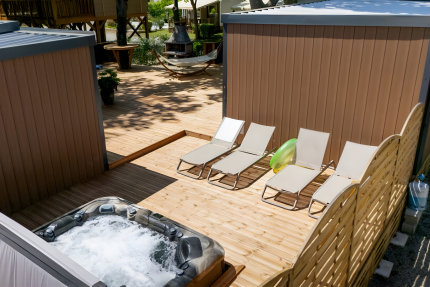 Premium-Cottage Stamm SPA 10p 5Zi - Merendella