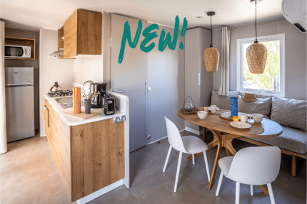 ESCAPE „Poolside“ – 2 Schlafzimmer, 26 m² – Klimaanlage - Le Sérignan Nature