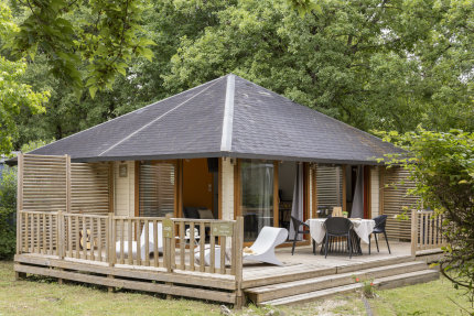 Chalet Bora Bora 2 chambres climatisé Premium - Séquoia Parc