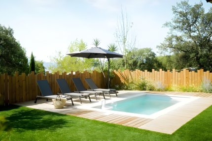 Prestige Pool Vineyard side 6 persons - Les Mûres