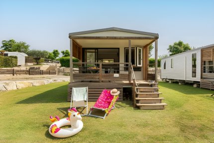 Cottage Livia 4p 2Ch 1Sdb Premium Vue rivière clim - La Plage Fleurie