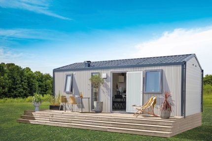 Mobil-home CONFORT - 3 chambres - Climatisé - Les Dunes - Romanée